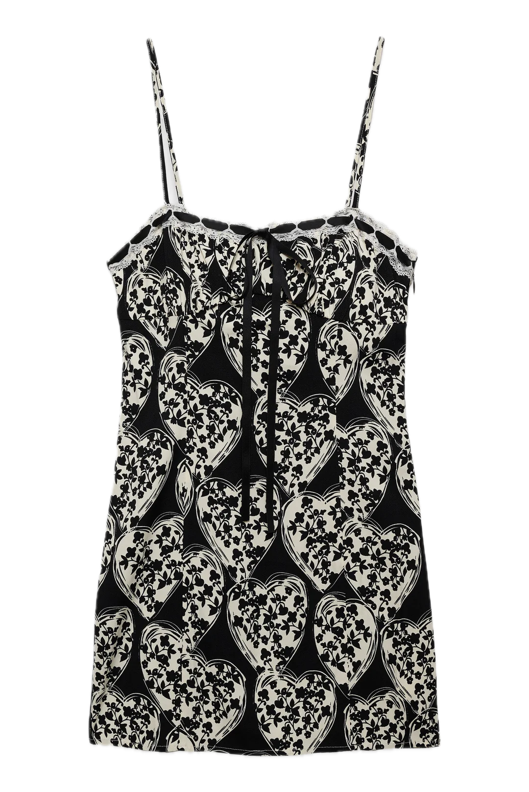 for love and lemons claire mini dress Black / XS Fil Coupé Camille Dress and fixed straps size-womens-clothing_4 Size:5 Drawer