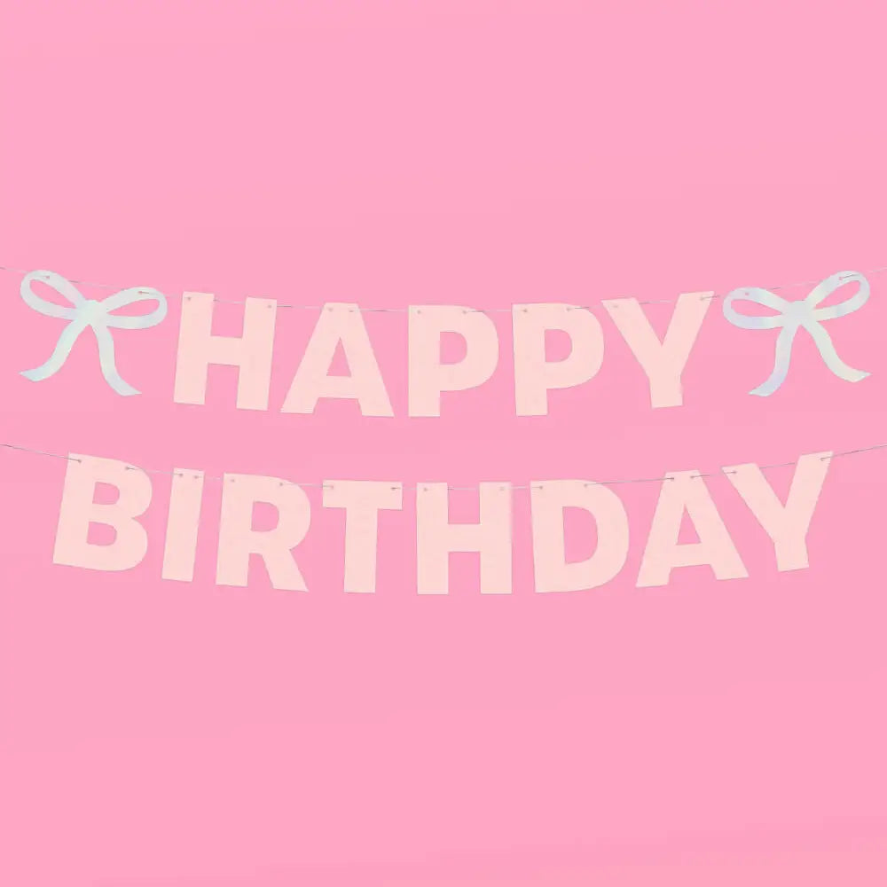 2x Personalised RED BOW BOWS Happy Birthday Banner LARGE Poster ANY TEXT | UK 2x Personalised RED BOW BOWS Happy Birthday Banner LARGE Poster ANY TEXT | UK