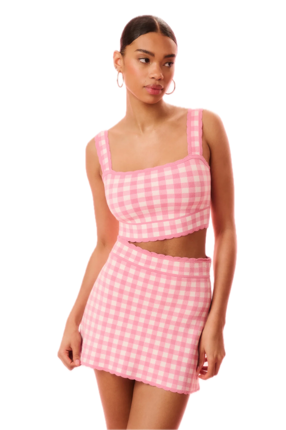 Jessyn Checkered Knit Tank – The Ivy Edit