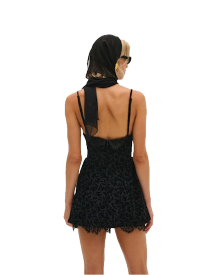 shae mini dress For Love & Lemons Shae Lace detail mini dress in White