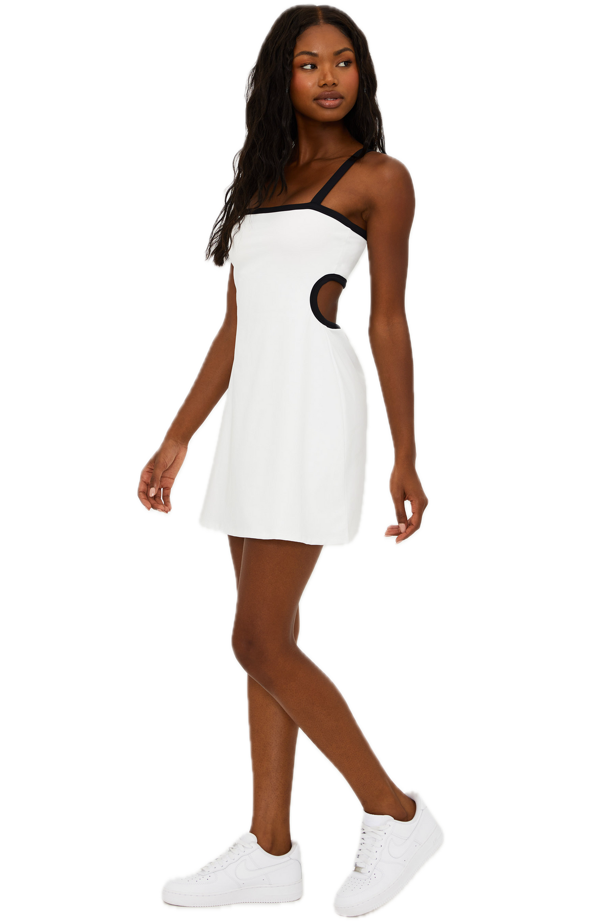 Beach Riot Sage Dress - Black & White X-Small