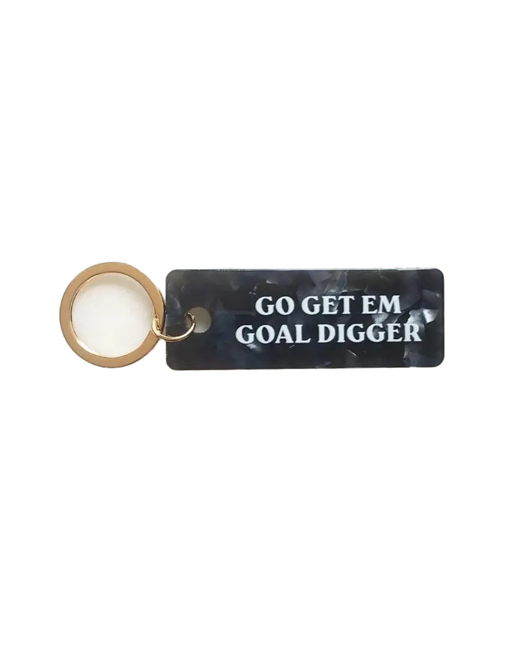 Goal Digger Keychain The Ivy Edit