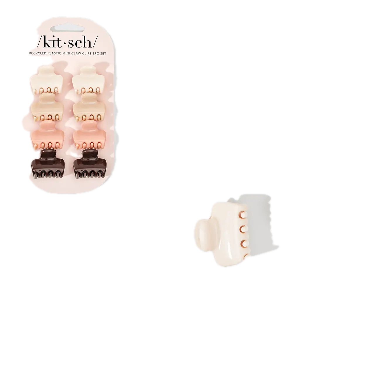 Recycled Mini Cloud Clips 8pc Set