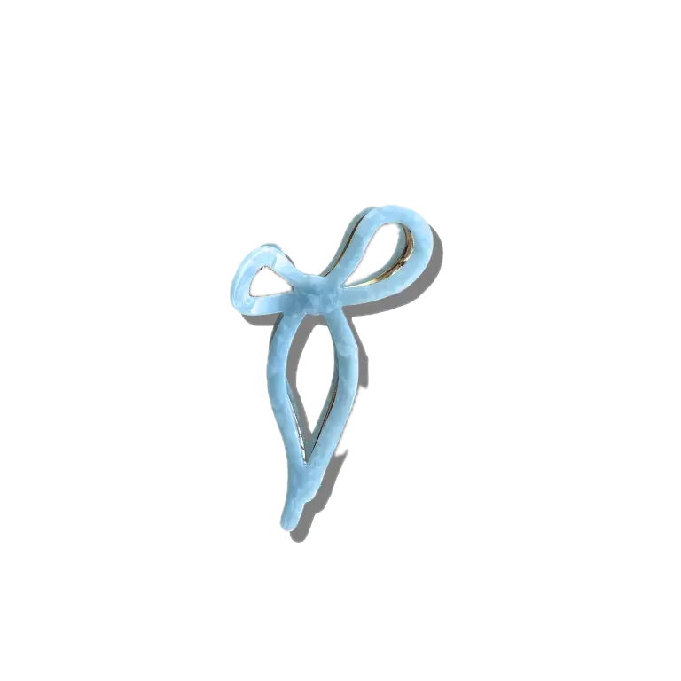 Ballet Bow Claw Clip