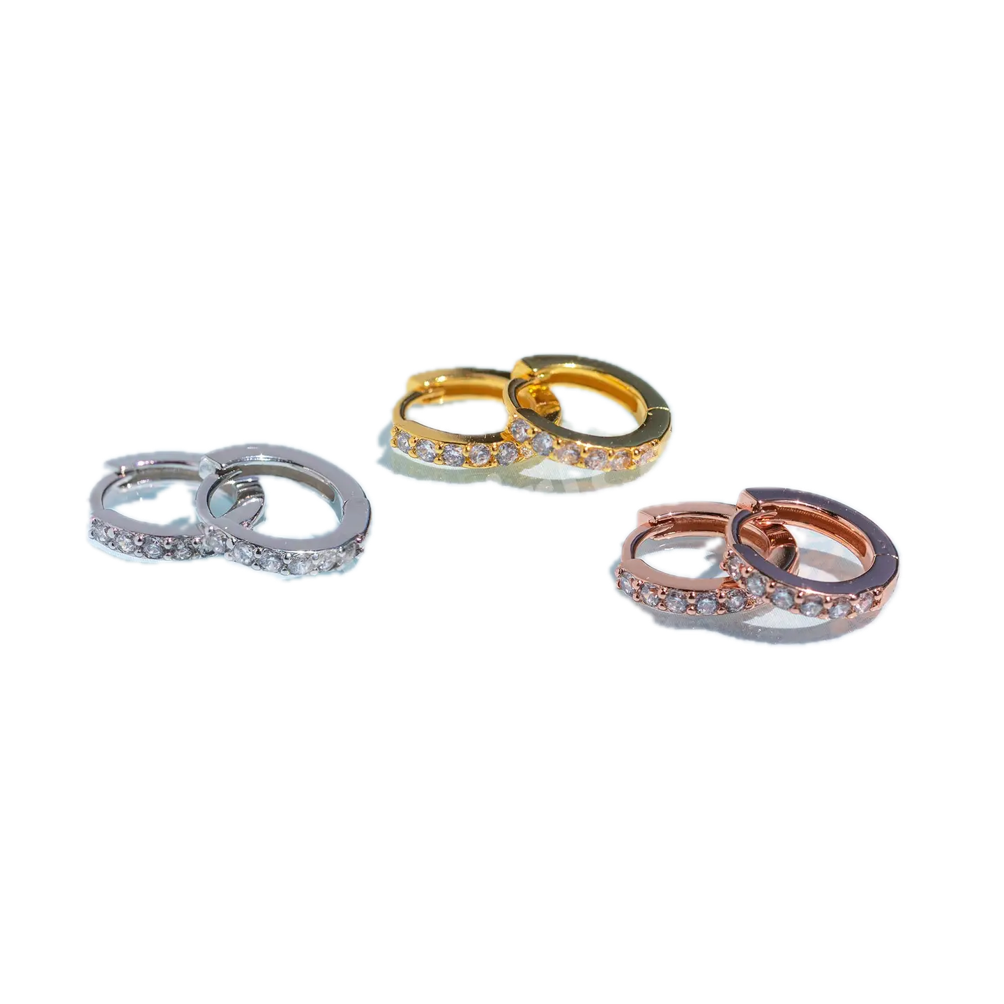 Glimmer Star Hoops