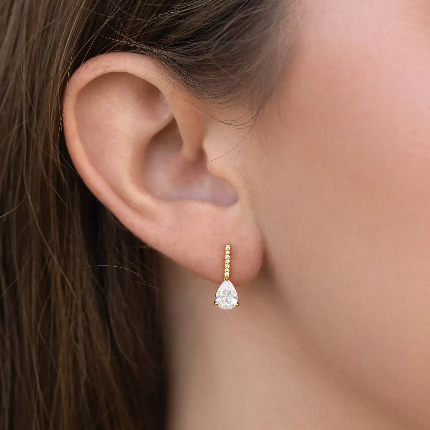 Cape May Pear Studs