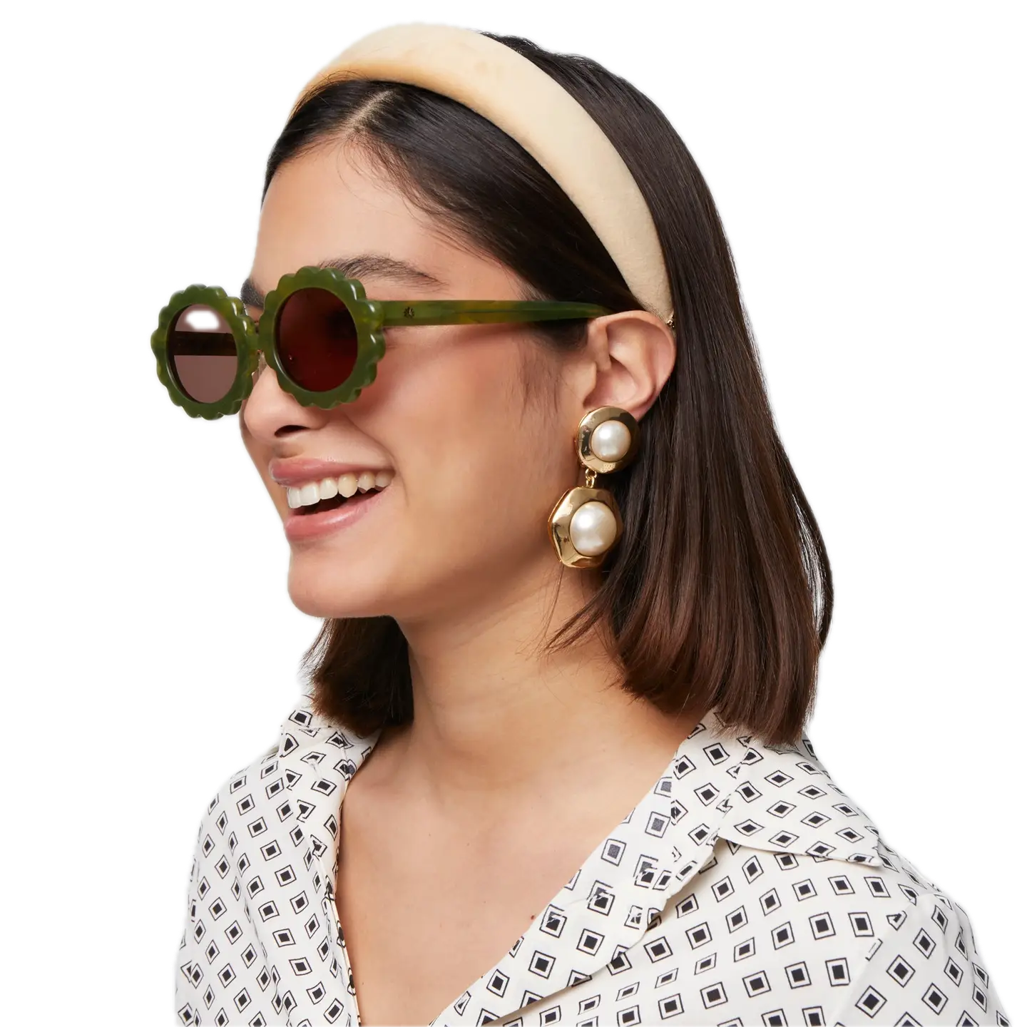 Daisy Oval Sunglasses