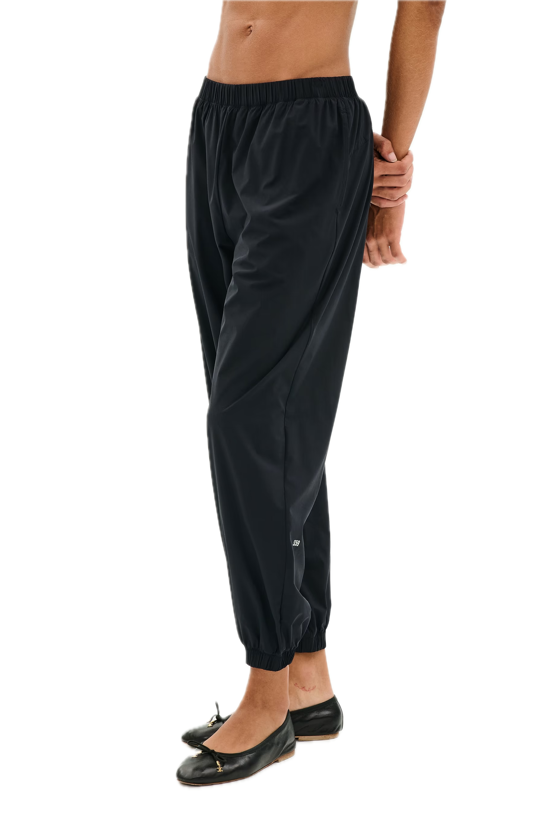 Megan Woven Nylon Jogger