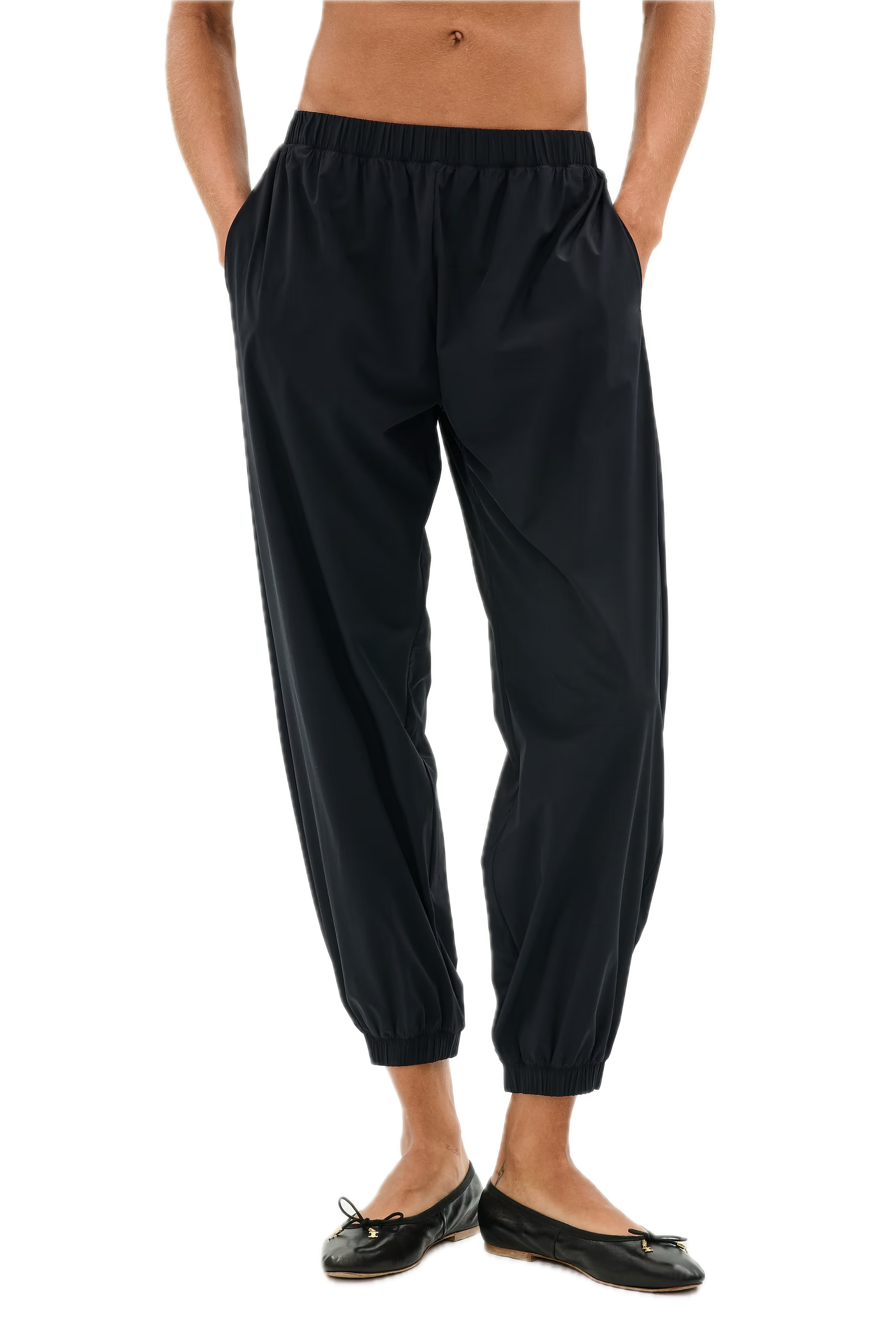 Megan Woven Nylon Jogger