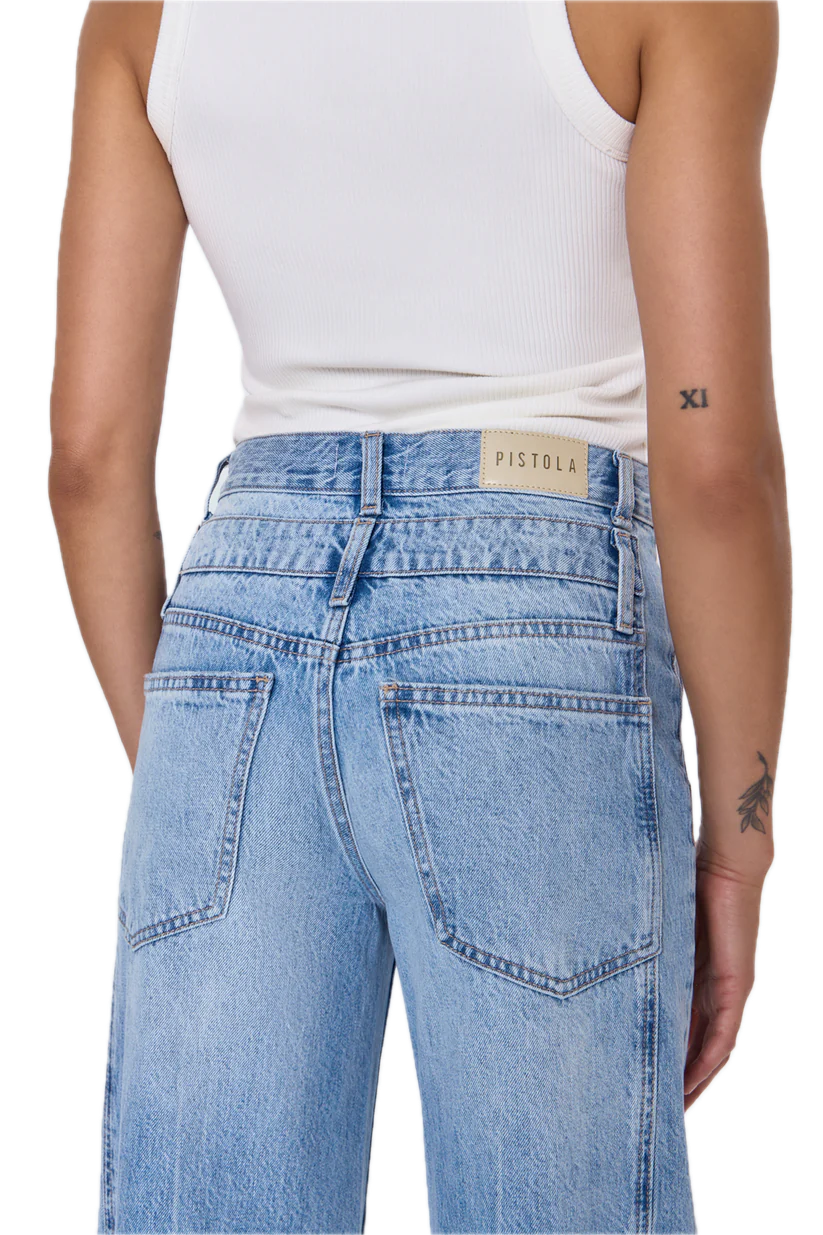 Caleb High Rise Stacked Waist Jean
