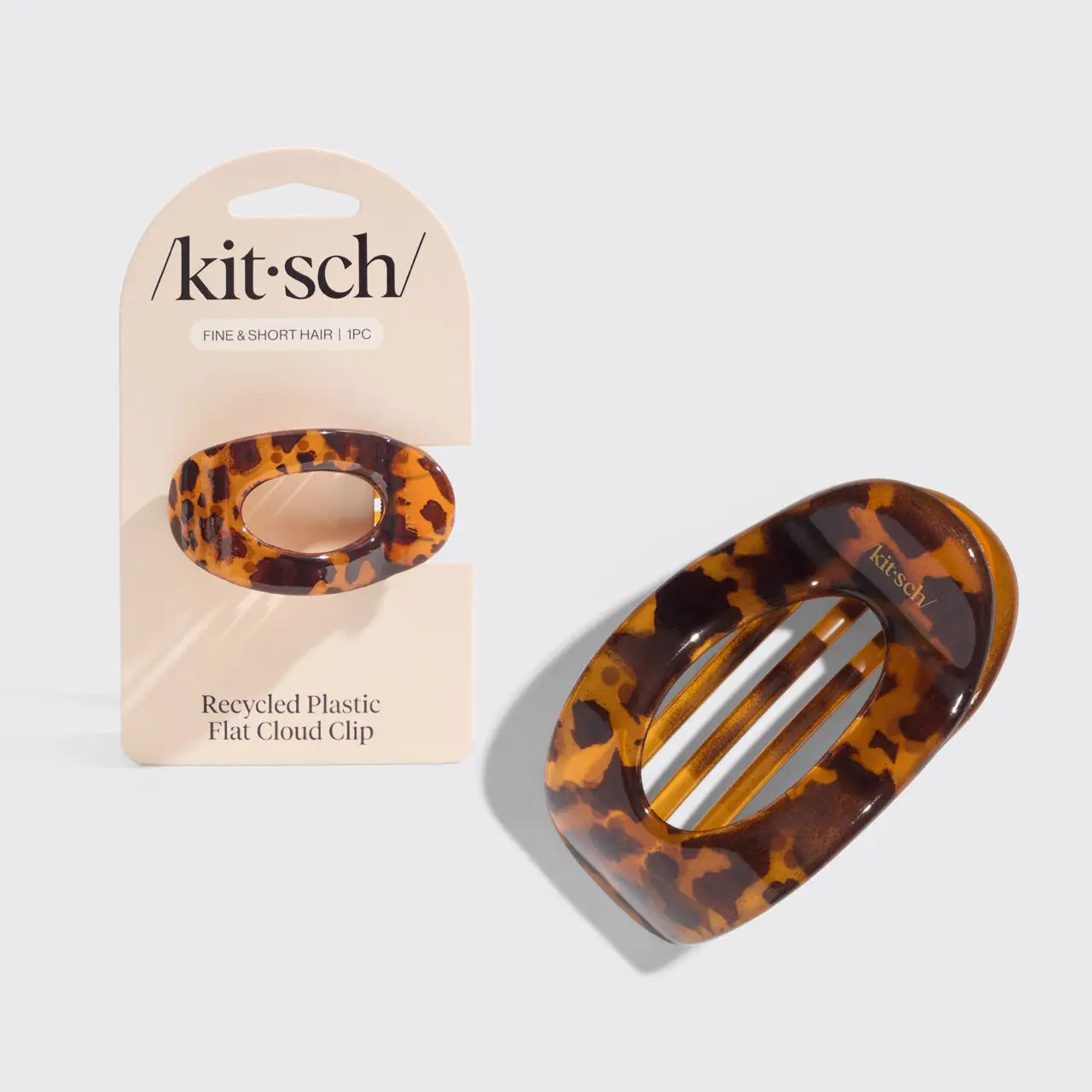Recycled Plastic Small Flat Cloud Clip