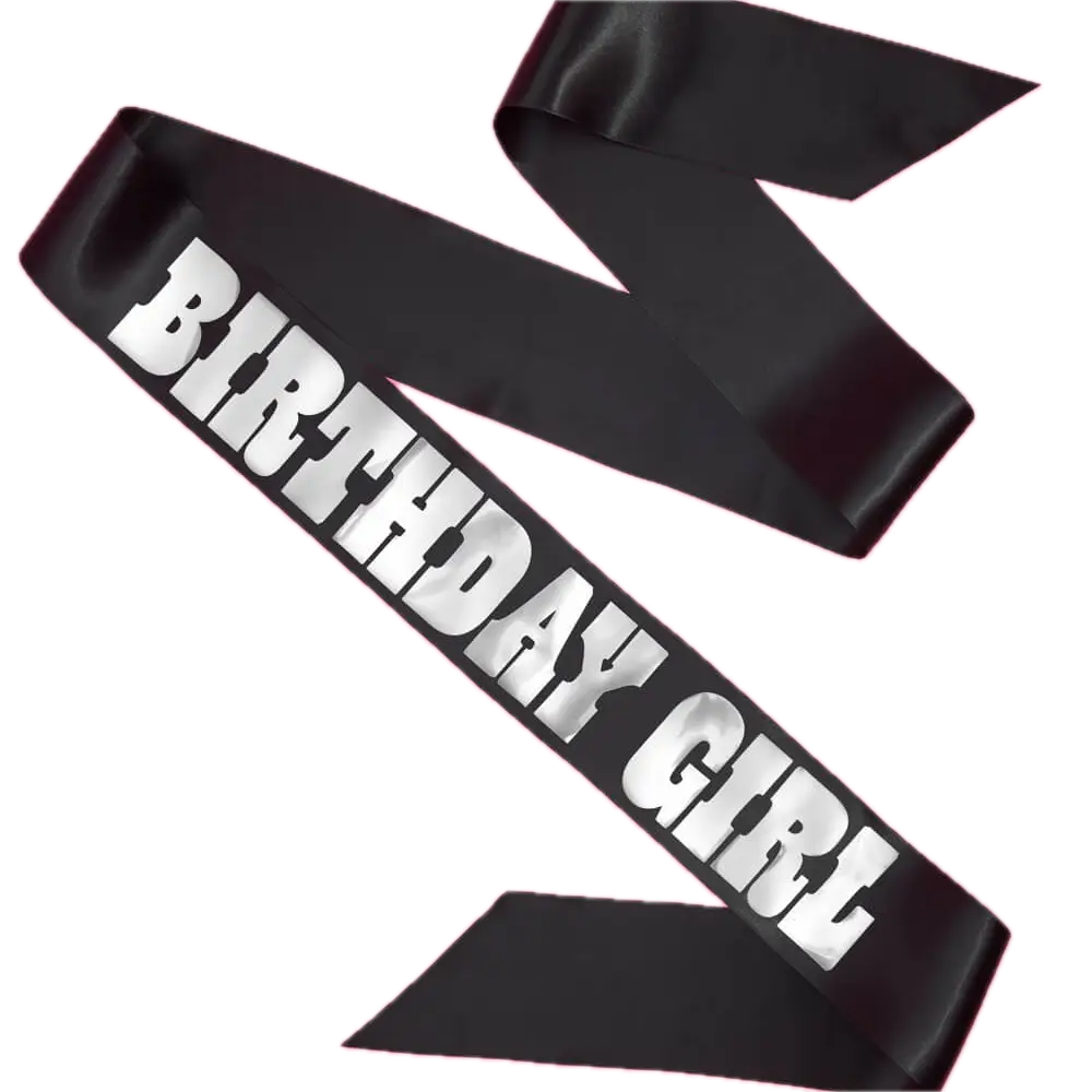 Western Birthday Girl Sash