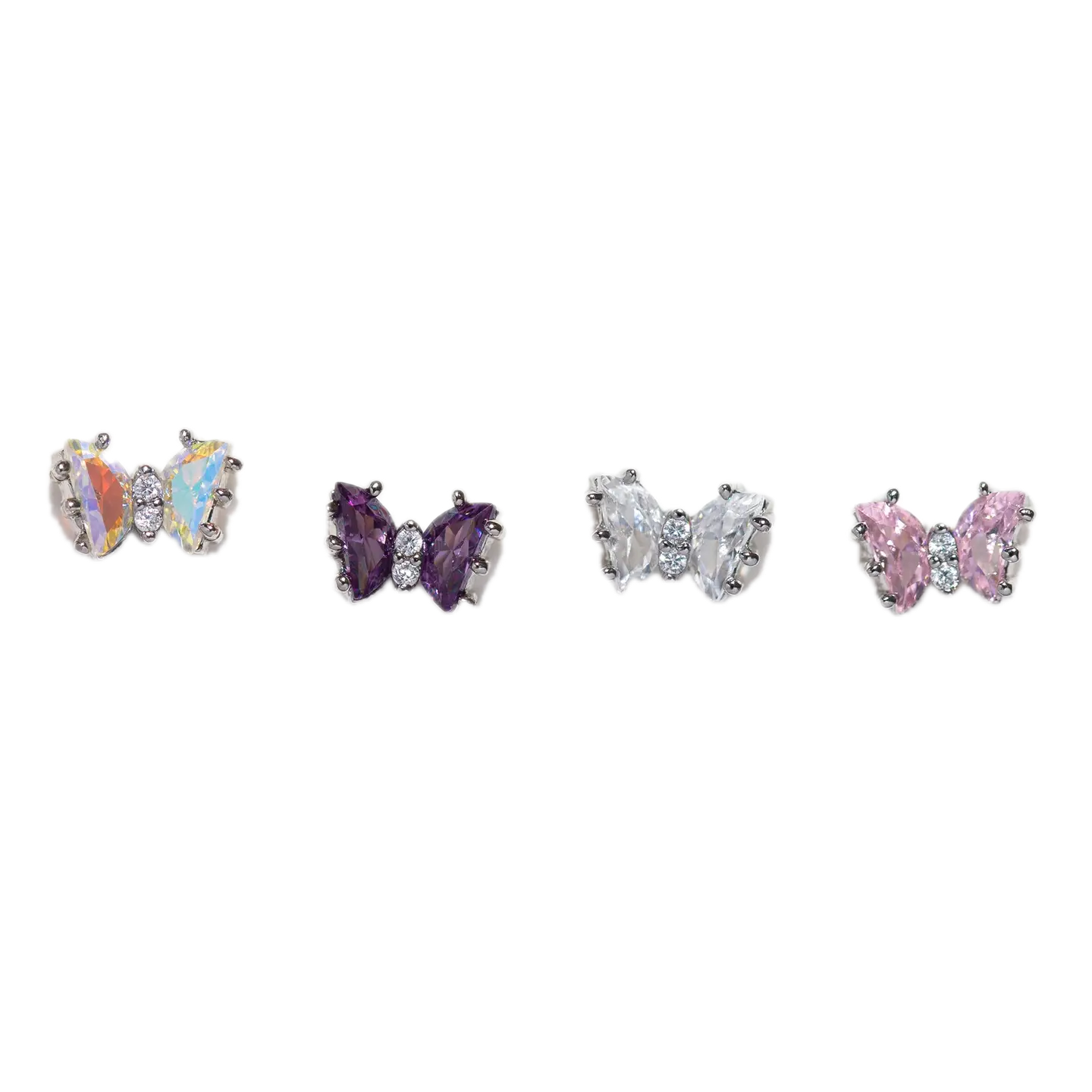 Radiant Flutter Love Stud Set