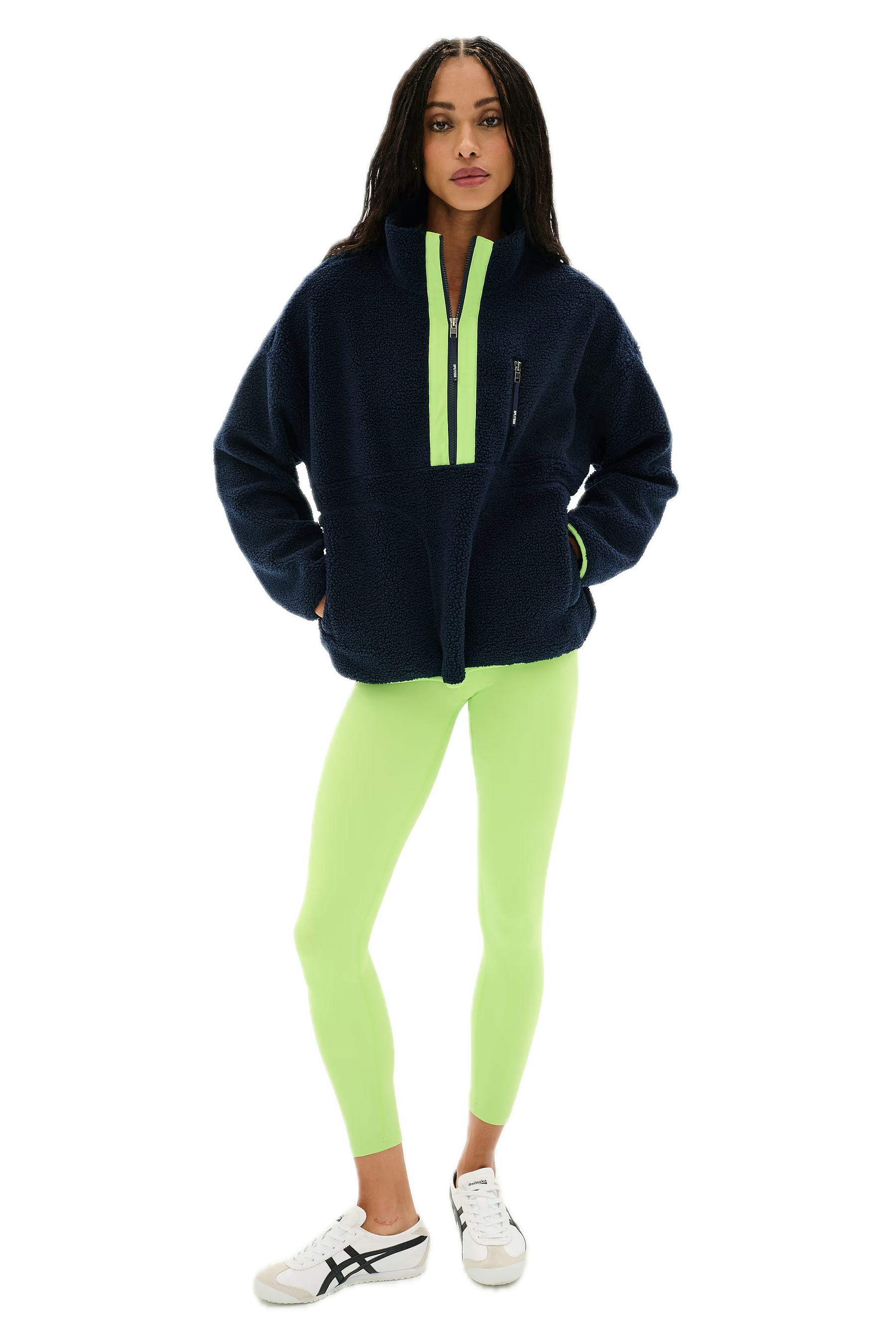 Reese Sherpa Half Zip Pullover