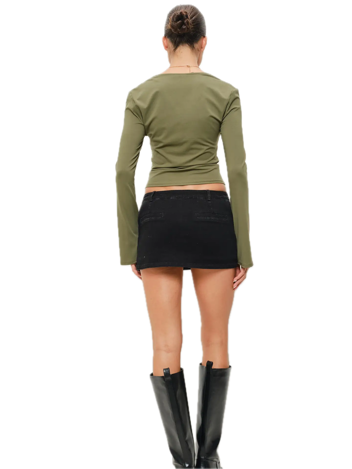 Sophie Lace Inset Knit Top