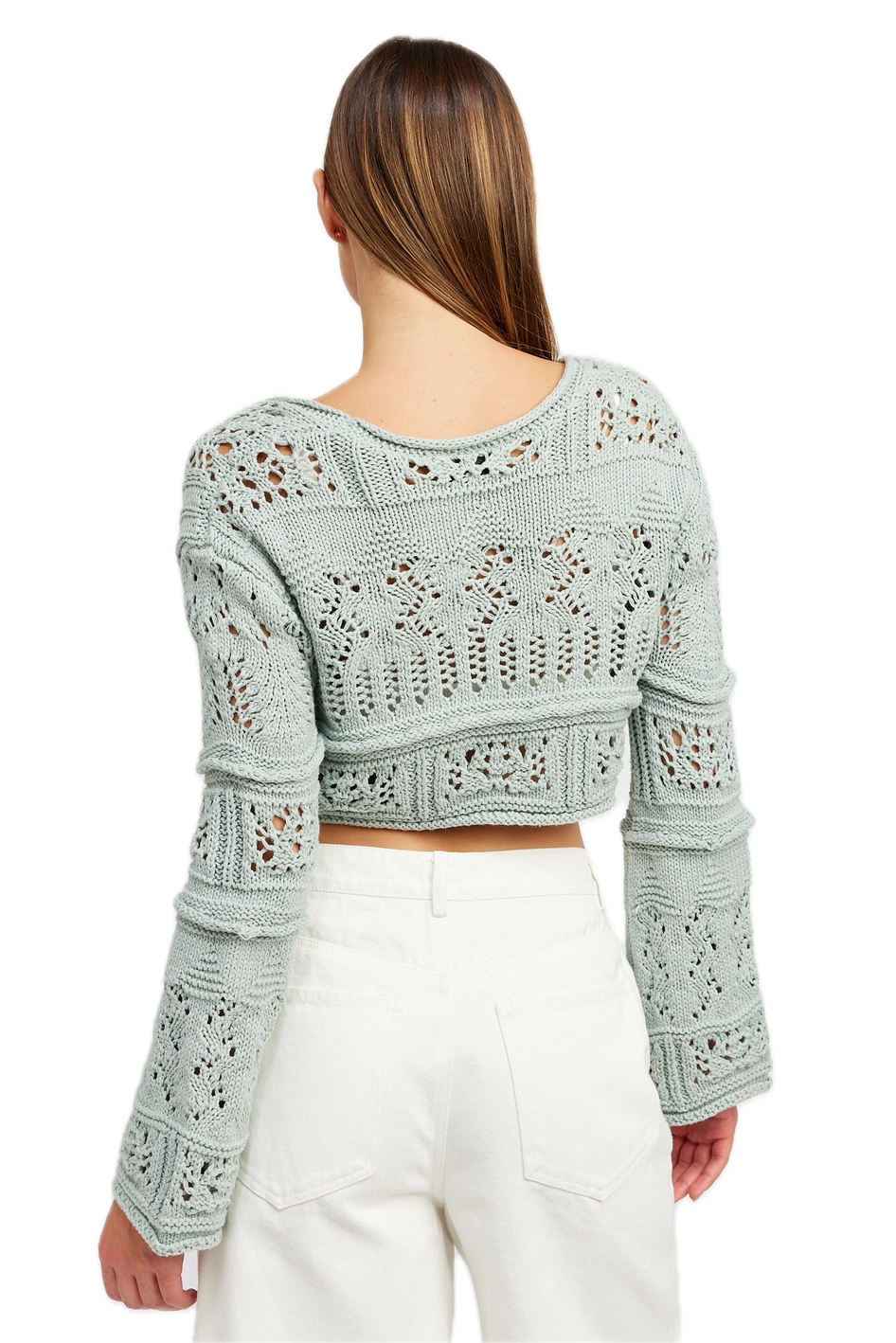 Paige Crochet Sweater