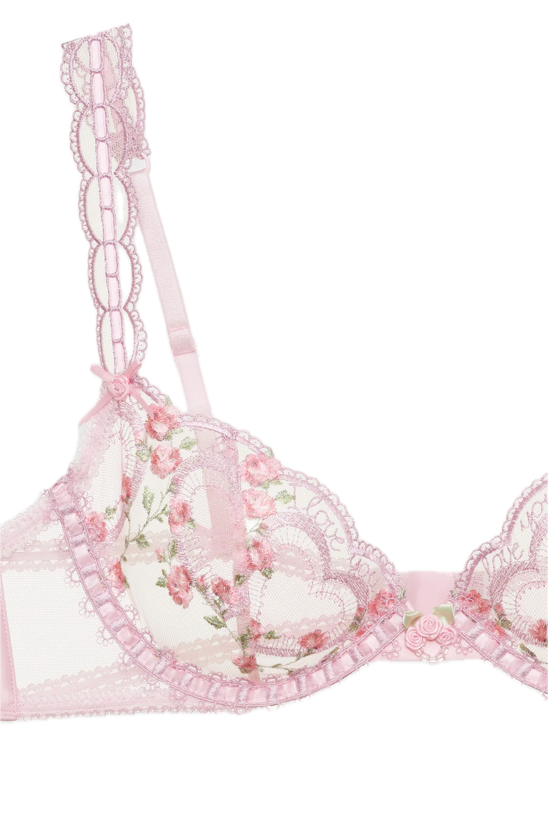 Ily Embroidery Underwire Bra