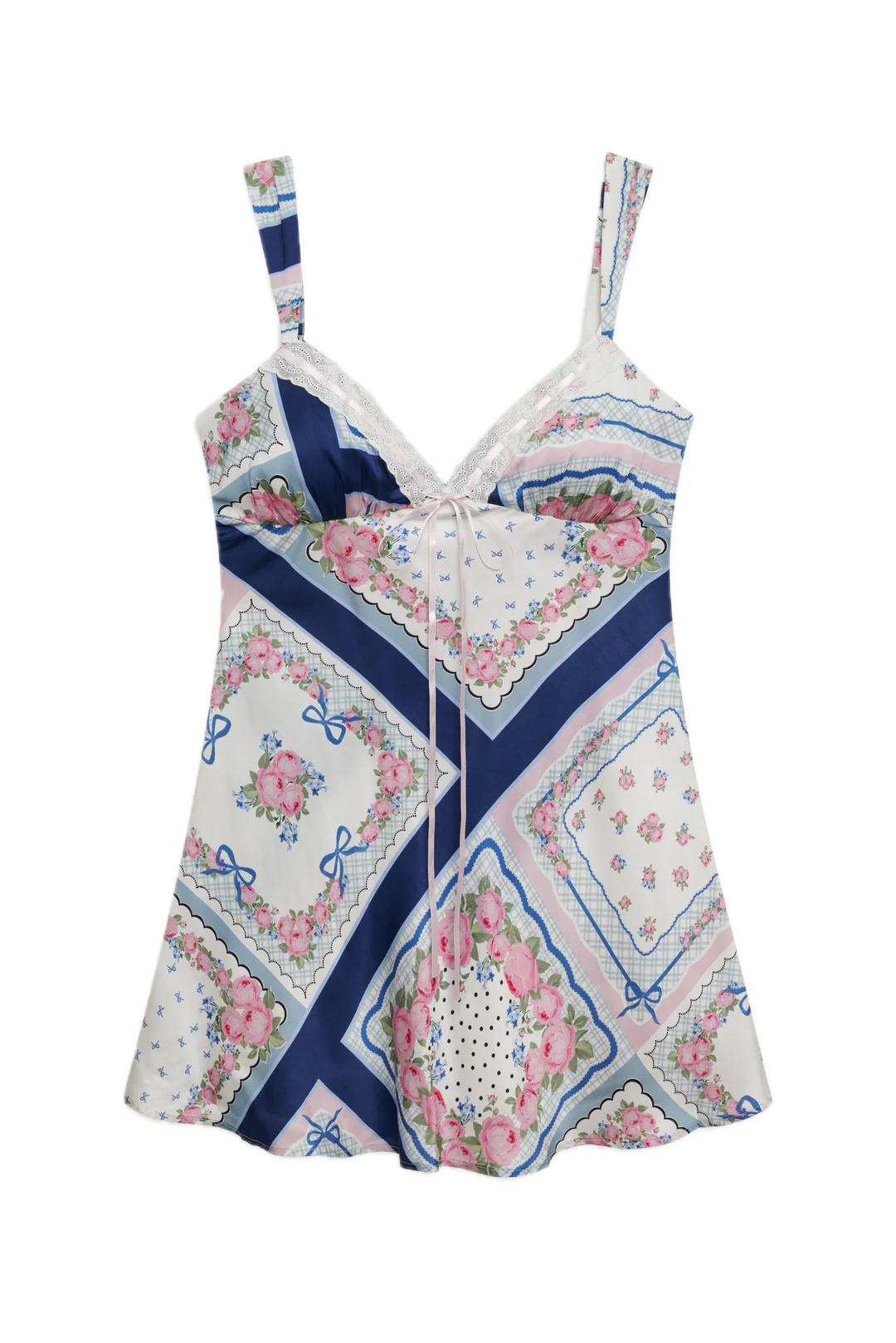 Summer Scarf Mini Dress