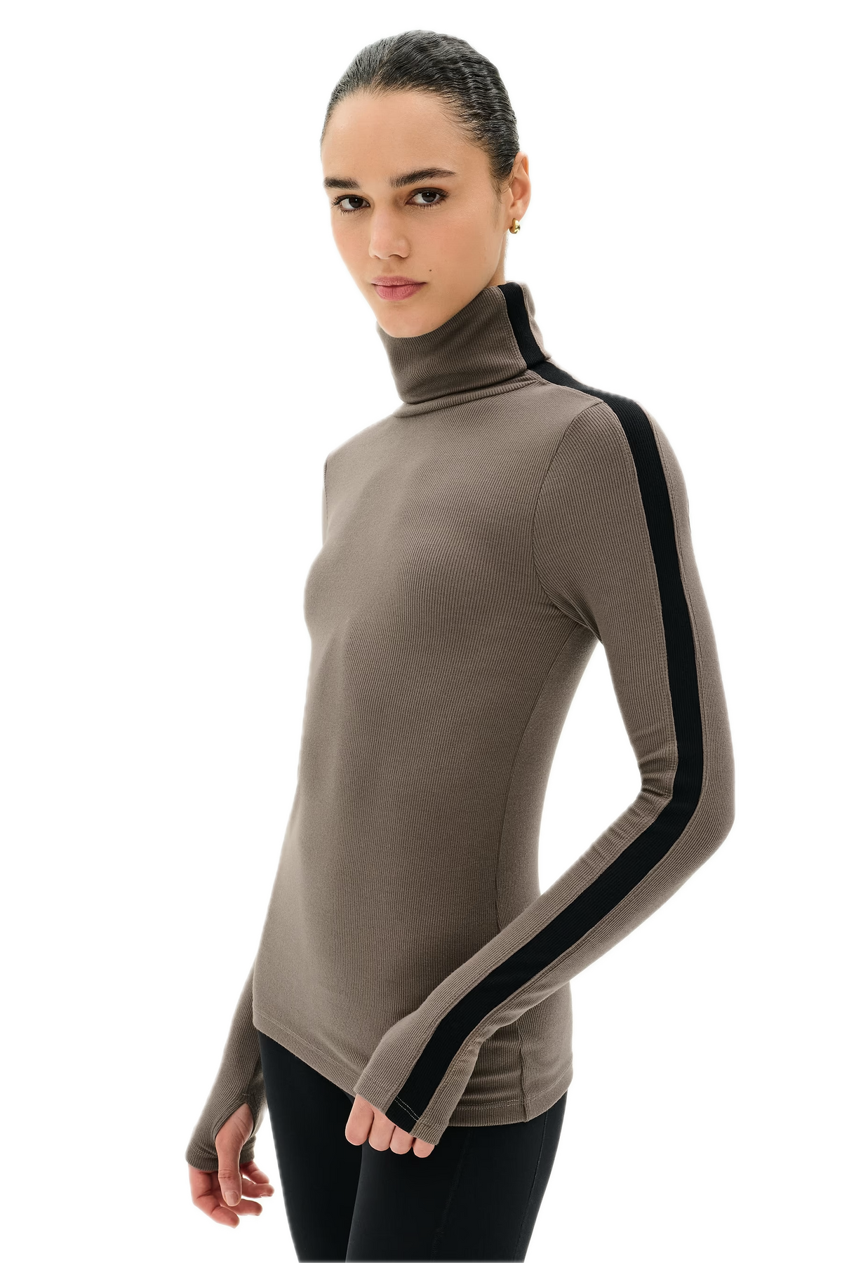 Jackson Rib Full Length Turtleneck