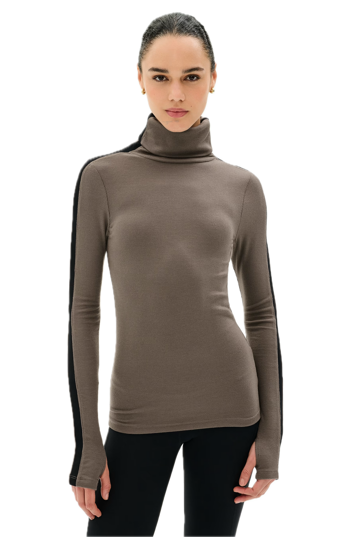 Jackson Rib Full Length Turtleneck