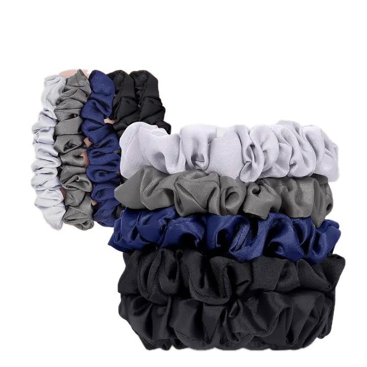 Satin Petite Scrunchies 5pc Set