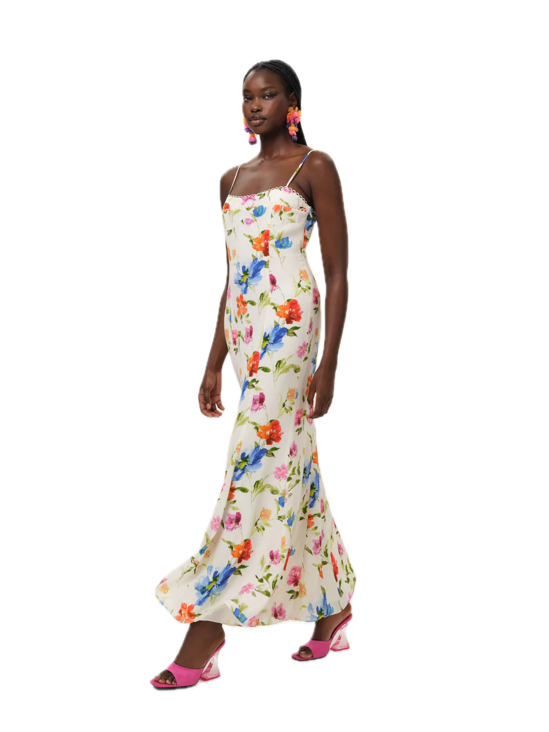 Tropical Bloom Maxi Dress