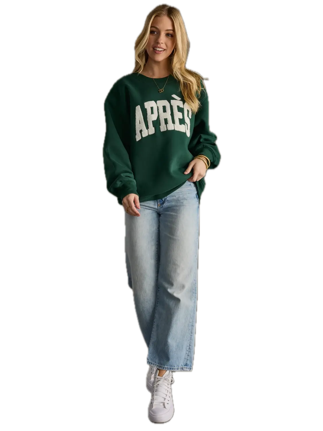 Apres Textured Sweatshirt