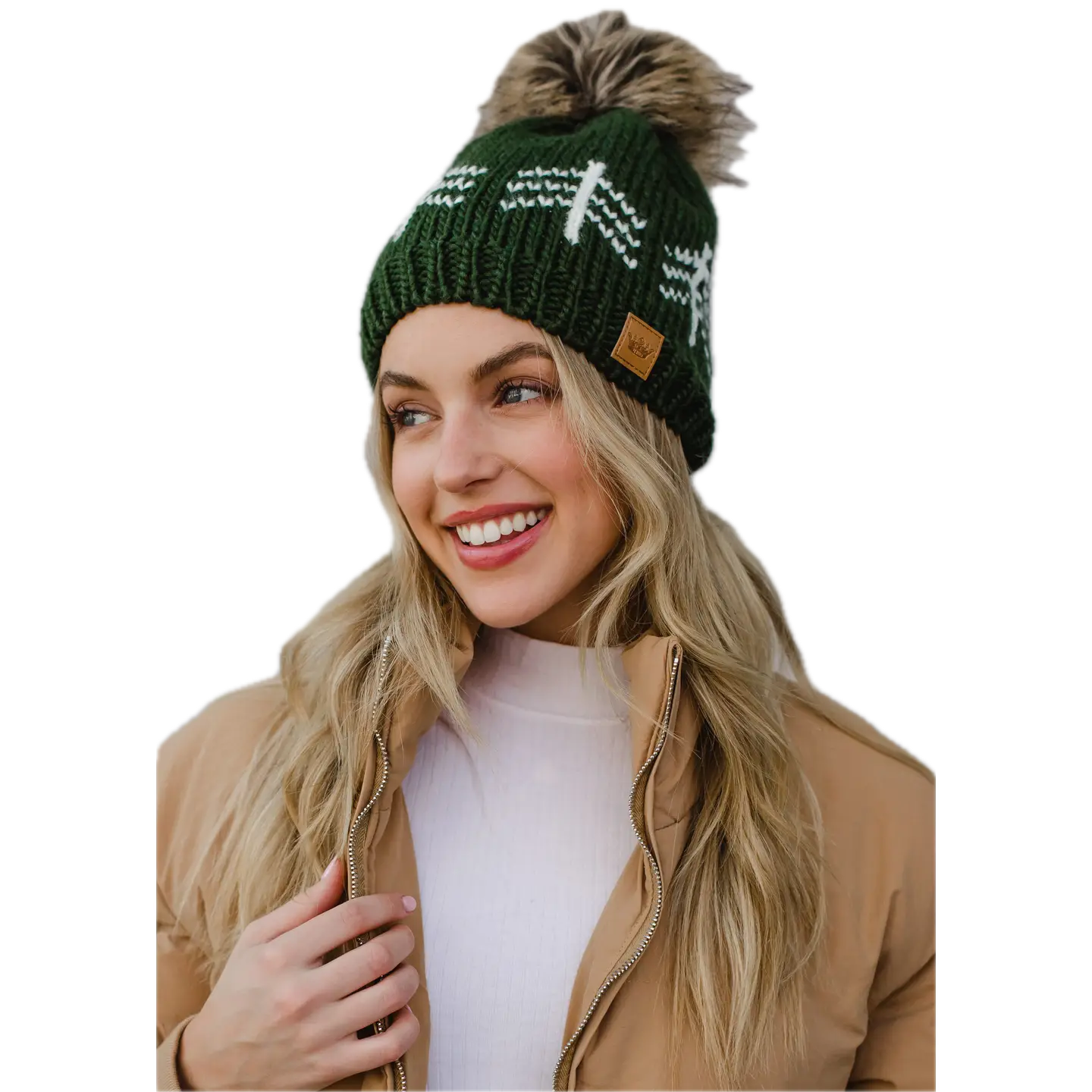 Tree Pom Pom Hat