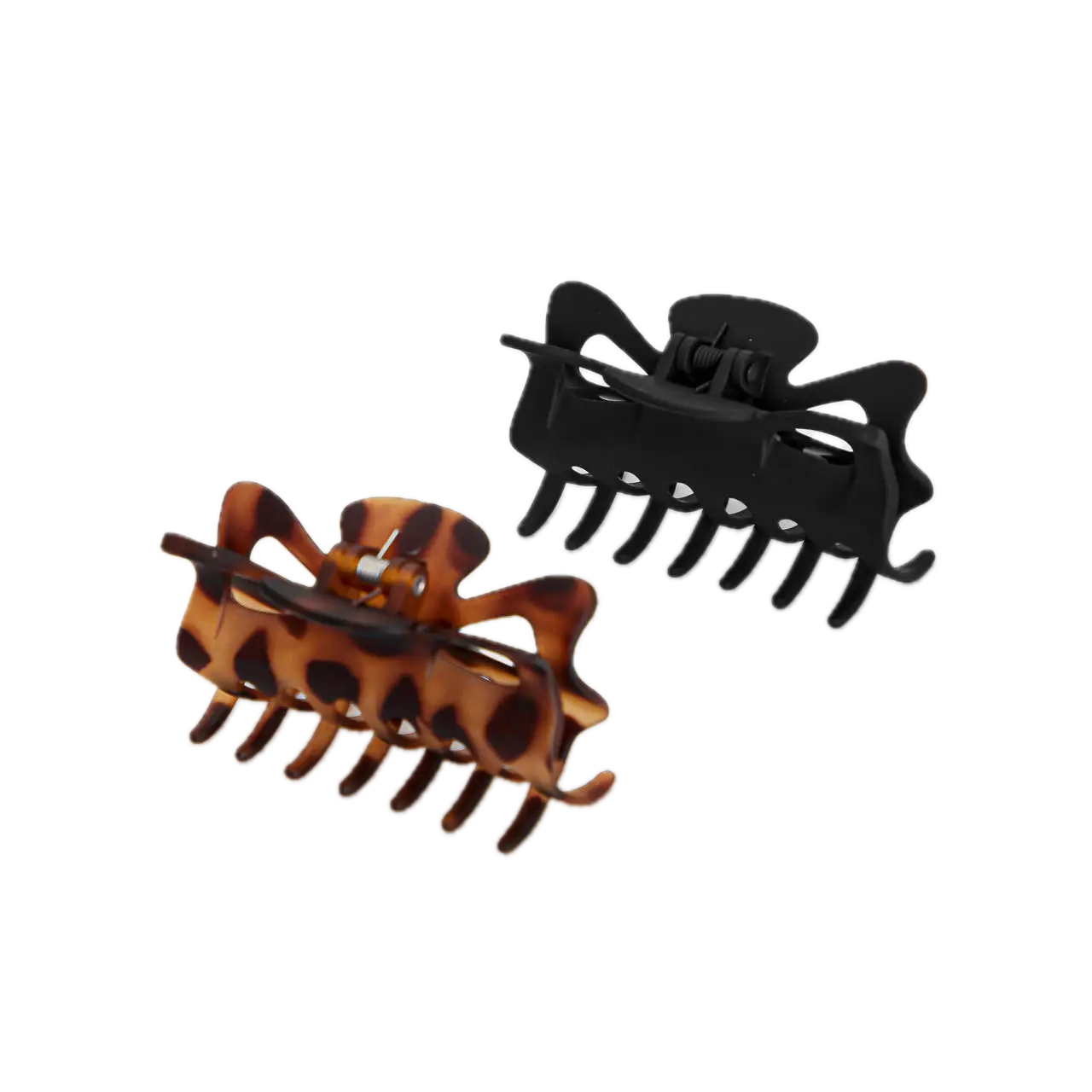 Recycled Plastic Large Claw Clip 2pc Set