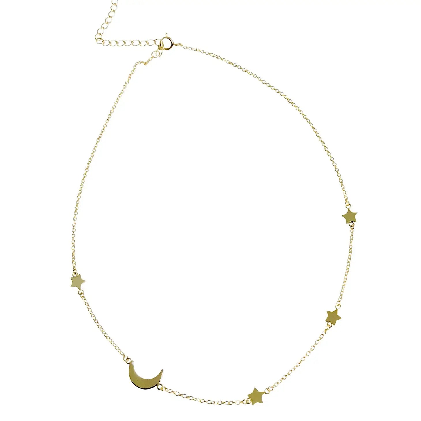 Moon & Star Choker