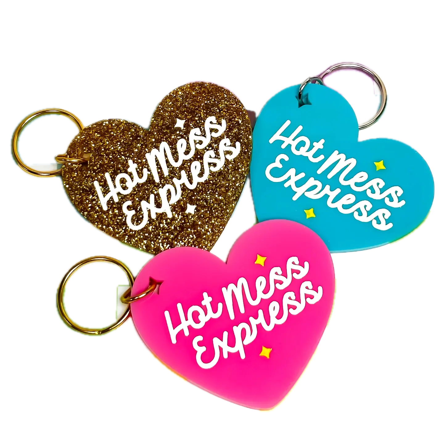 Hot Mess Express Keychain