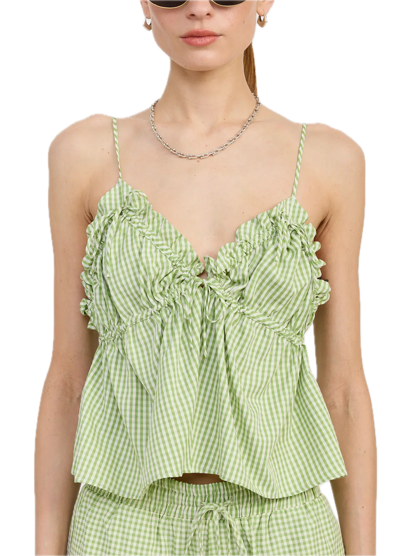 Ruffle Babydoll Top