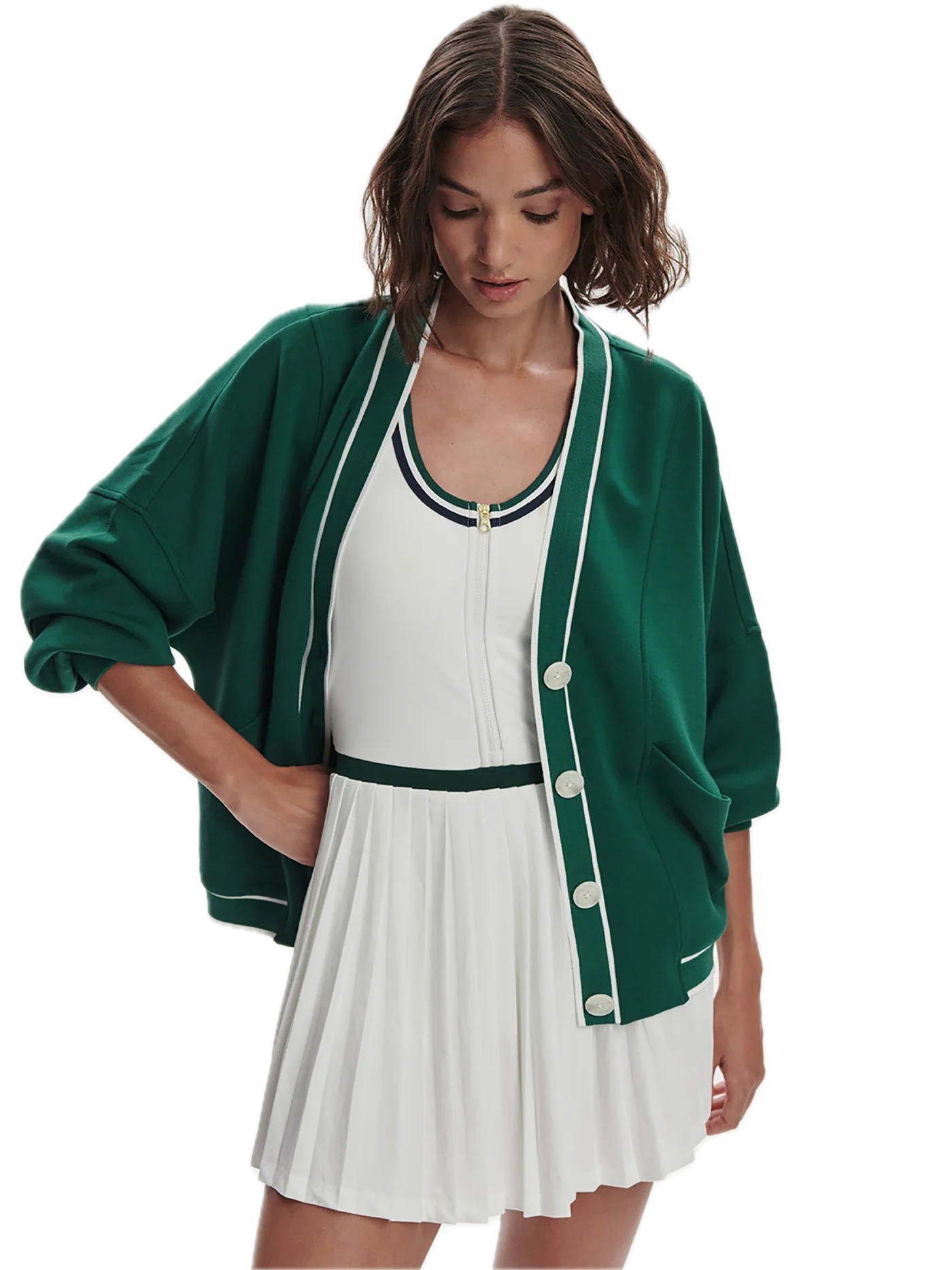 Decker Off Court Cardigan