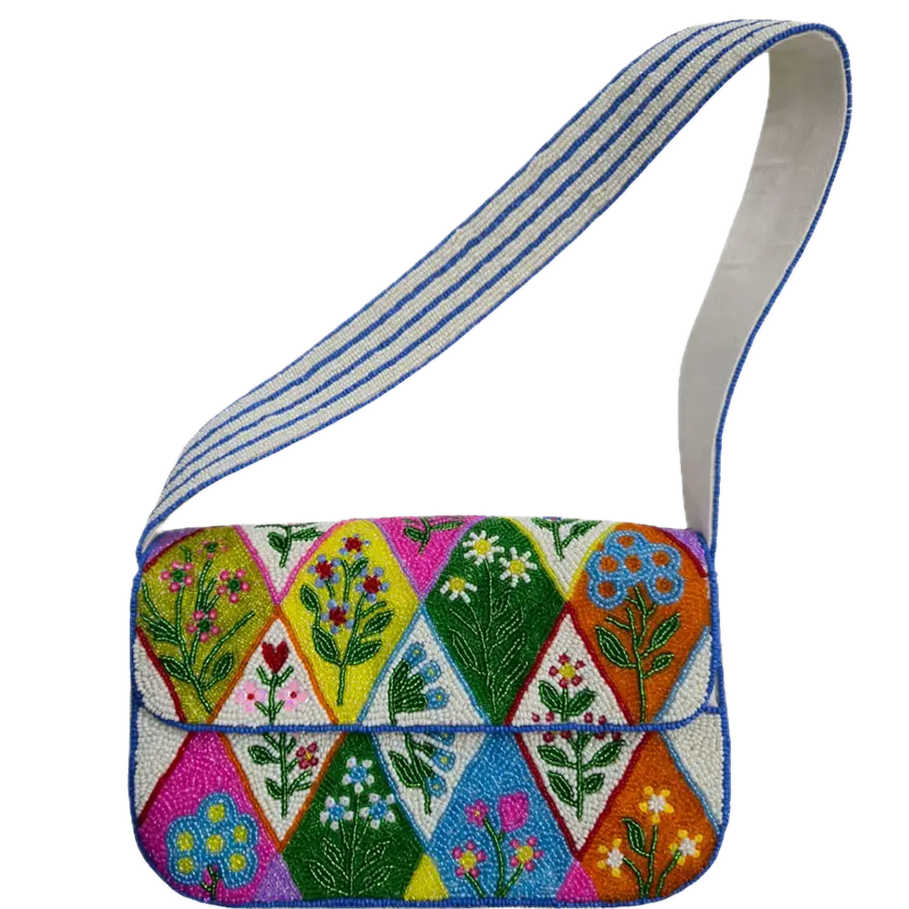 Beaded Shoulder Bag