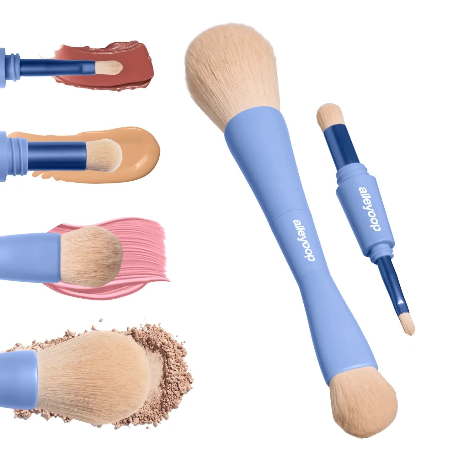 Overachiever 4 in 1 Makeup Brush