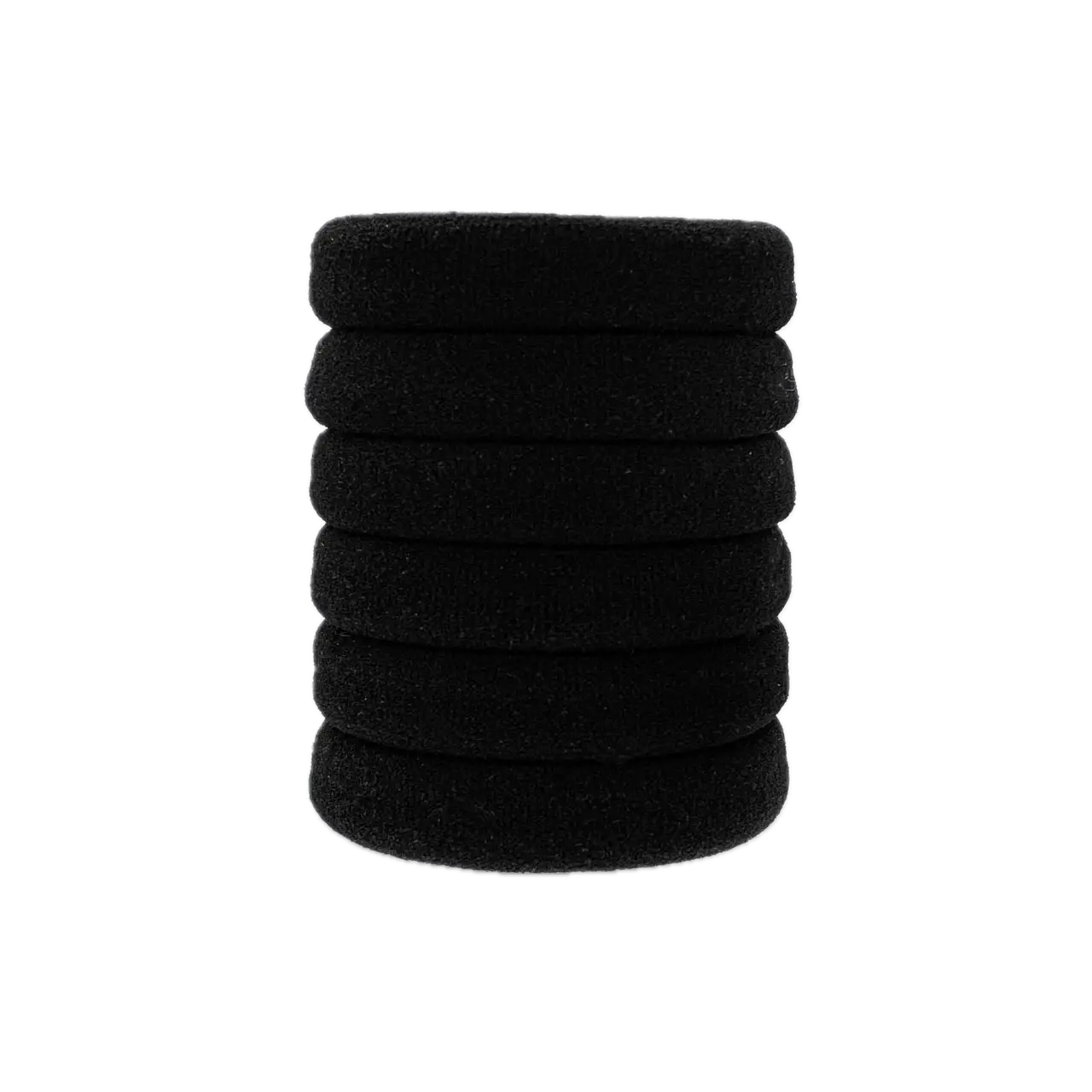 Recycled Nylon Thick Hair Elastics 6pc Set