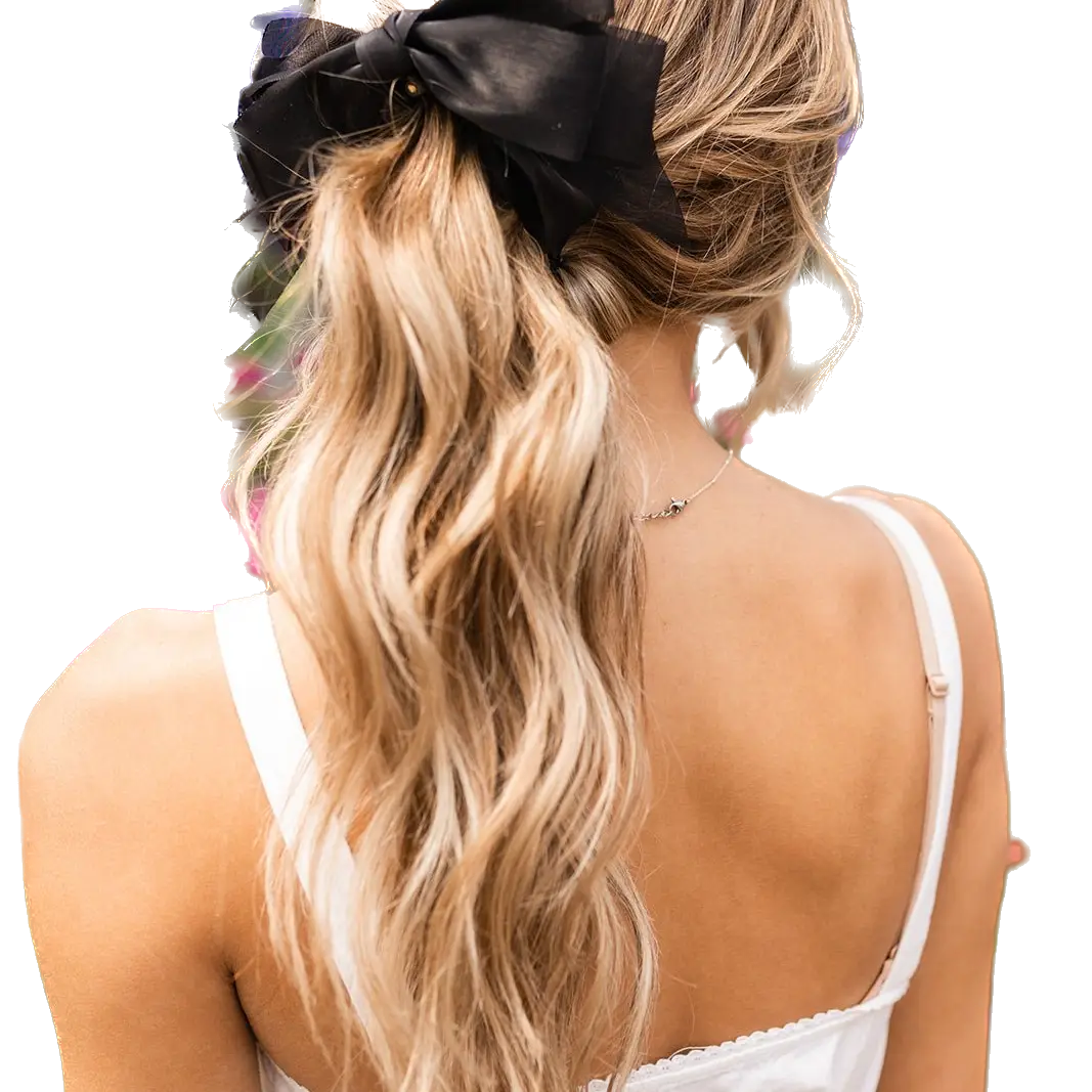 Bandana Bow Clip