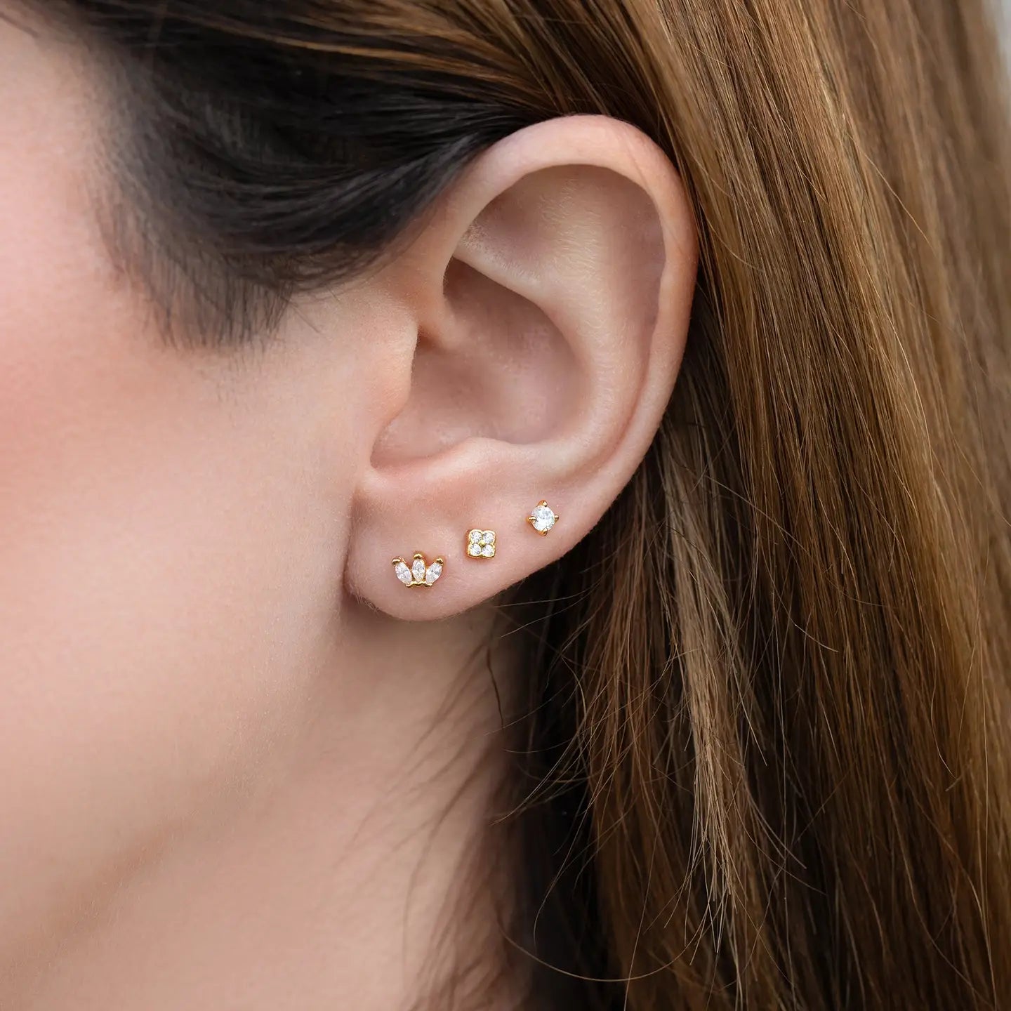 Lumi Flat Back Earring