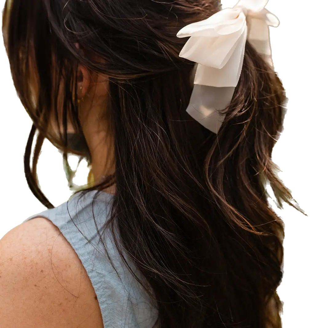 Bandana Bow Clip