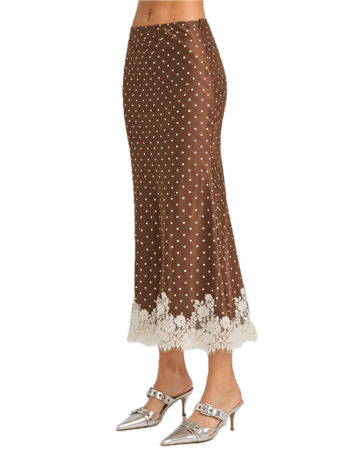 Dotty Maxi Skirt