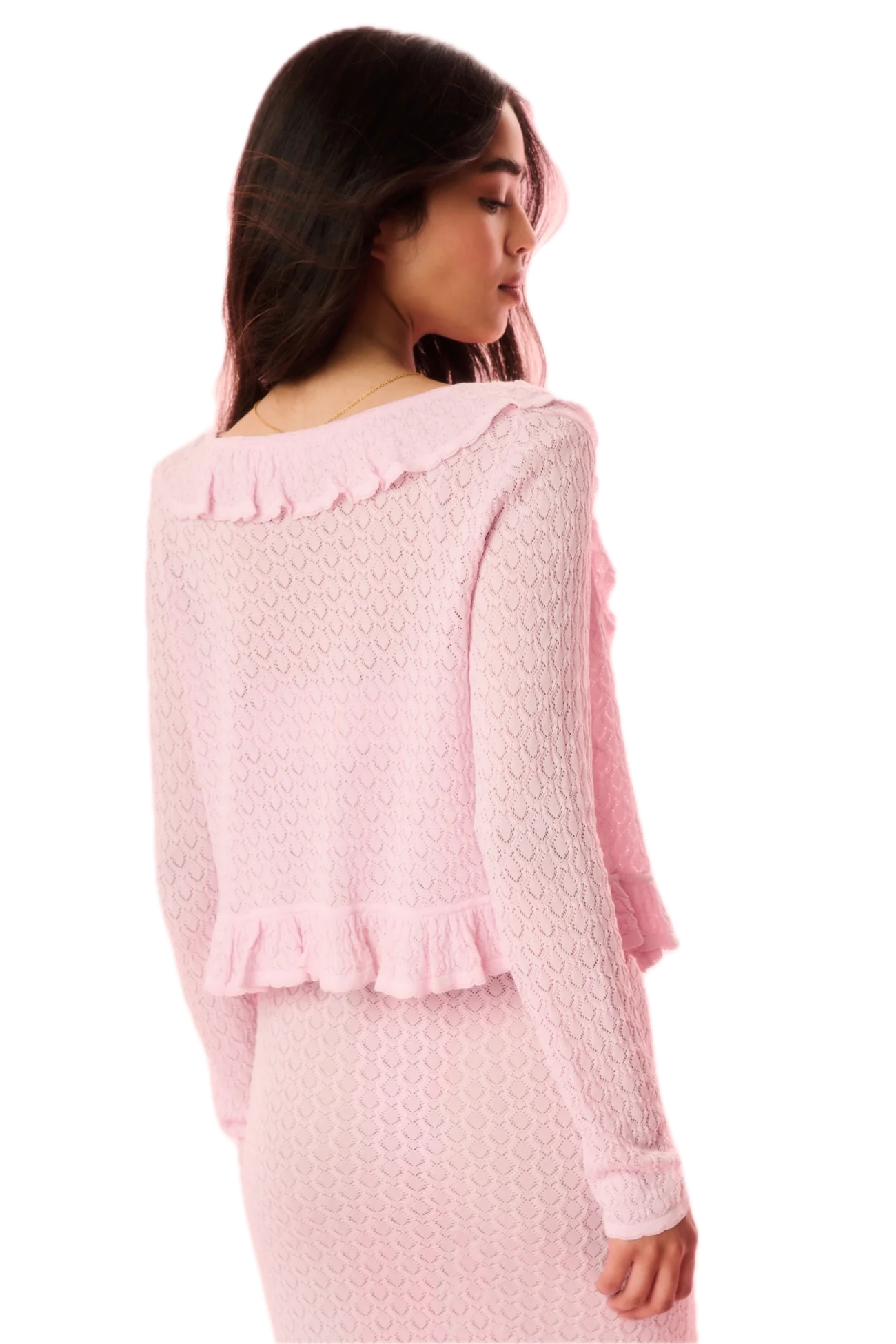Nilah Stretch Knit Cardigan