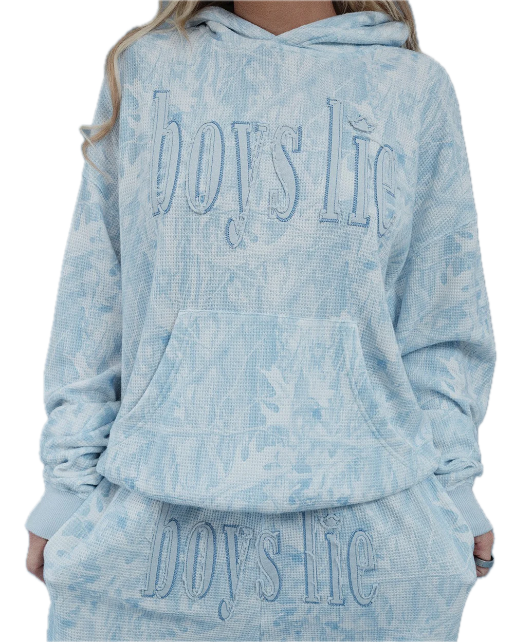 Blue Manhunt Racer Hoodie