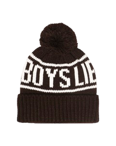 Apres Dark Pom Beanie