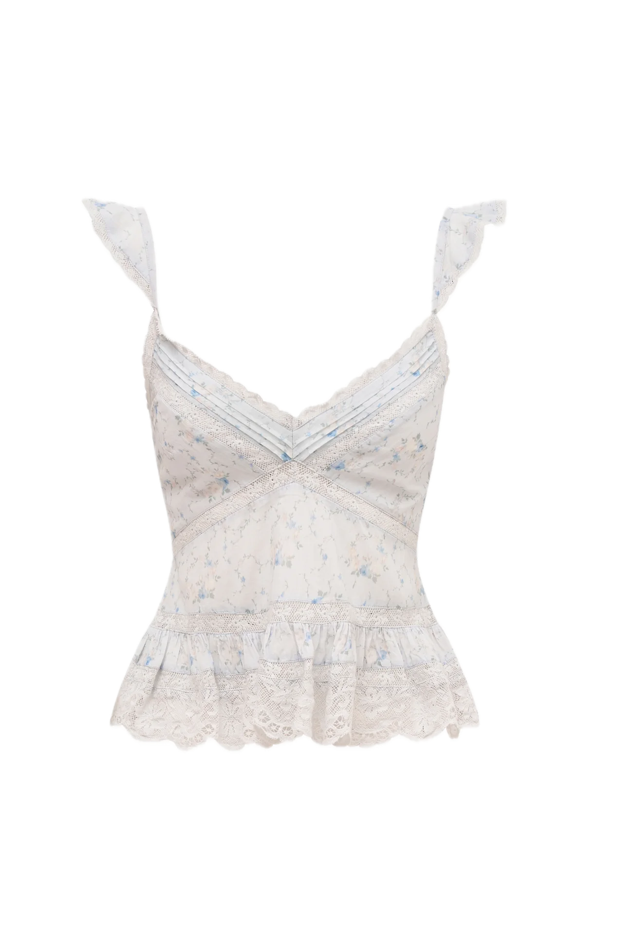 Lainie Floral Cotton Top