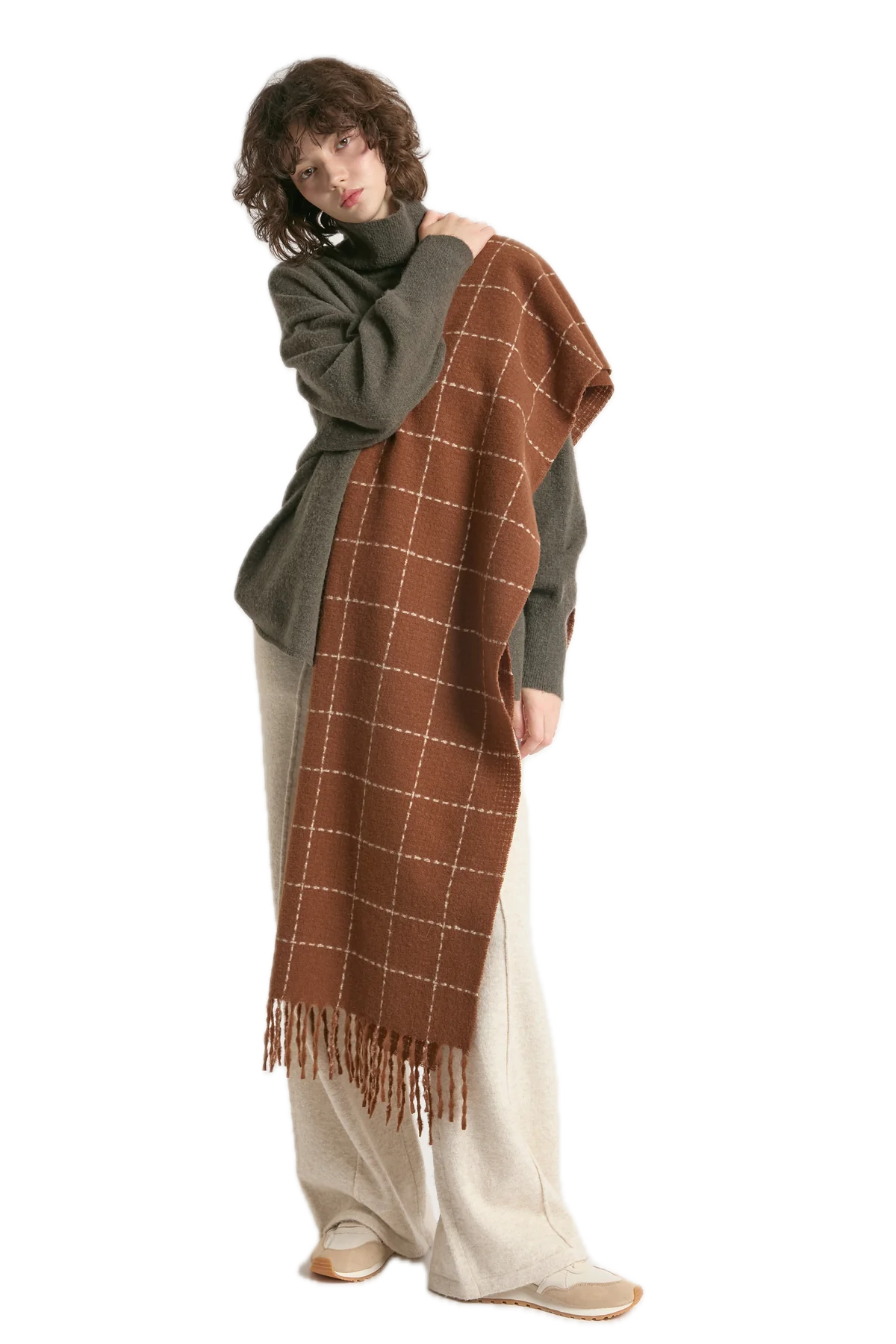 Windowpane Scarf