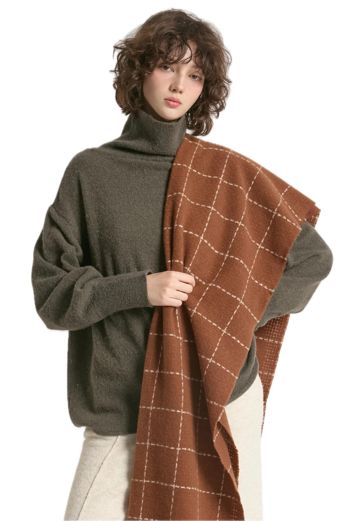 Windowpane Scarf
