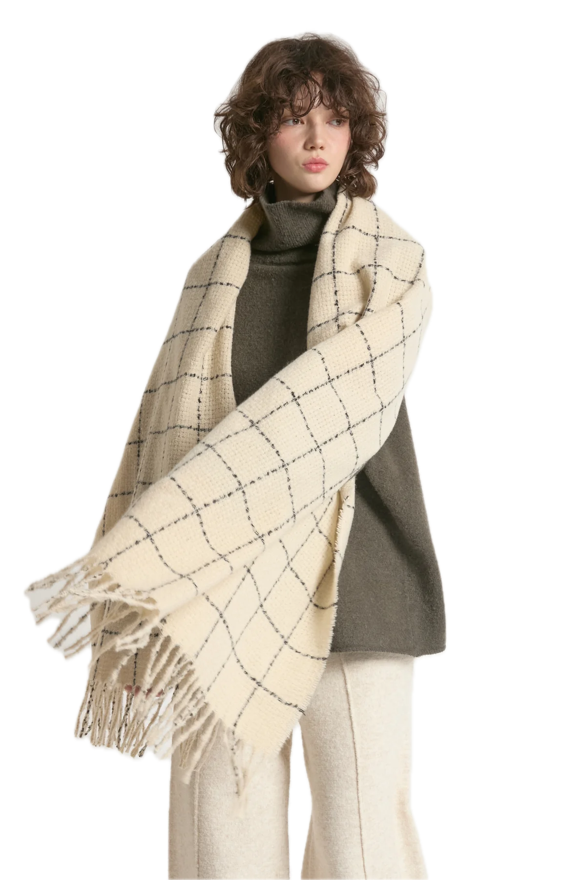 Windowpane Scarf