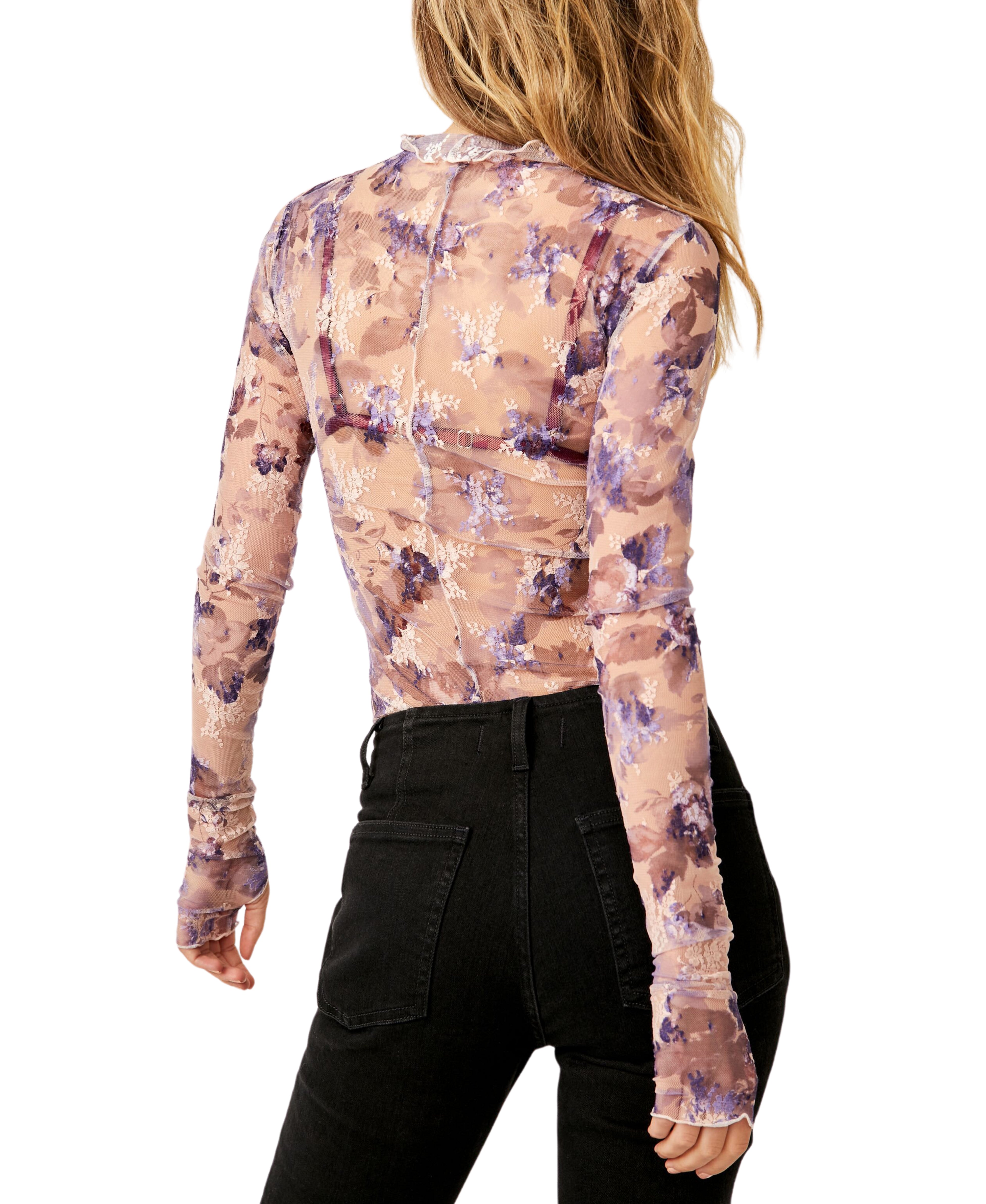 Printed Lady Lux Layering Top