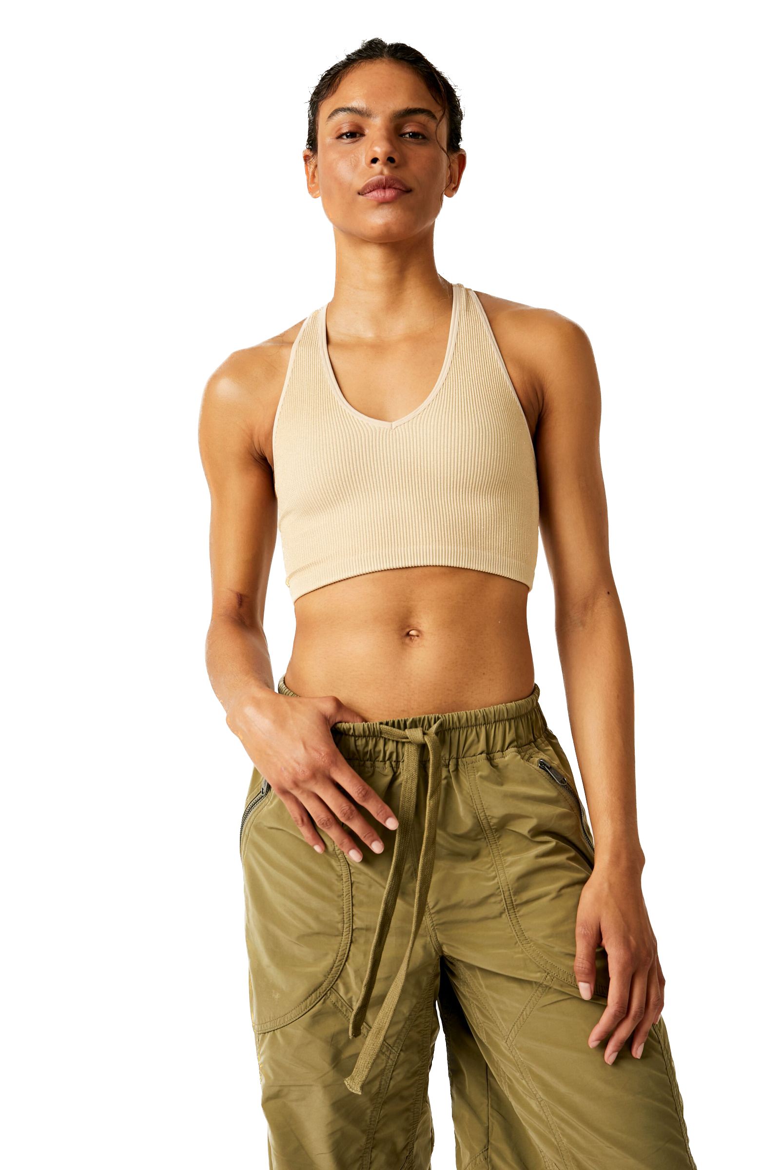 Free Throw Crop Top