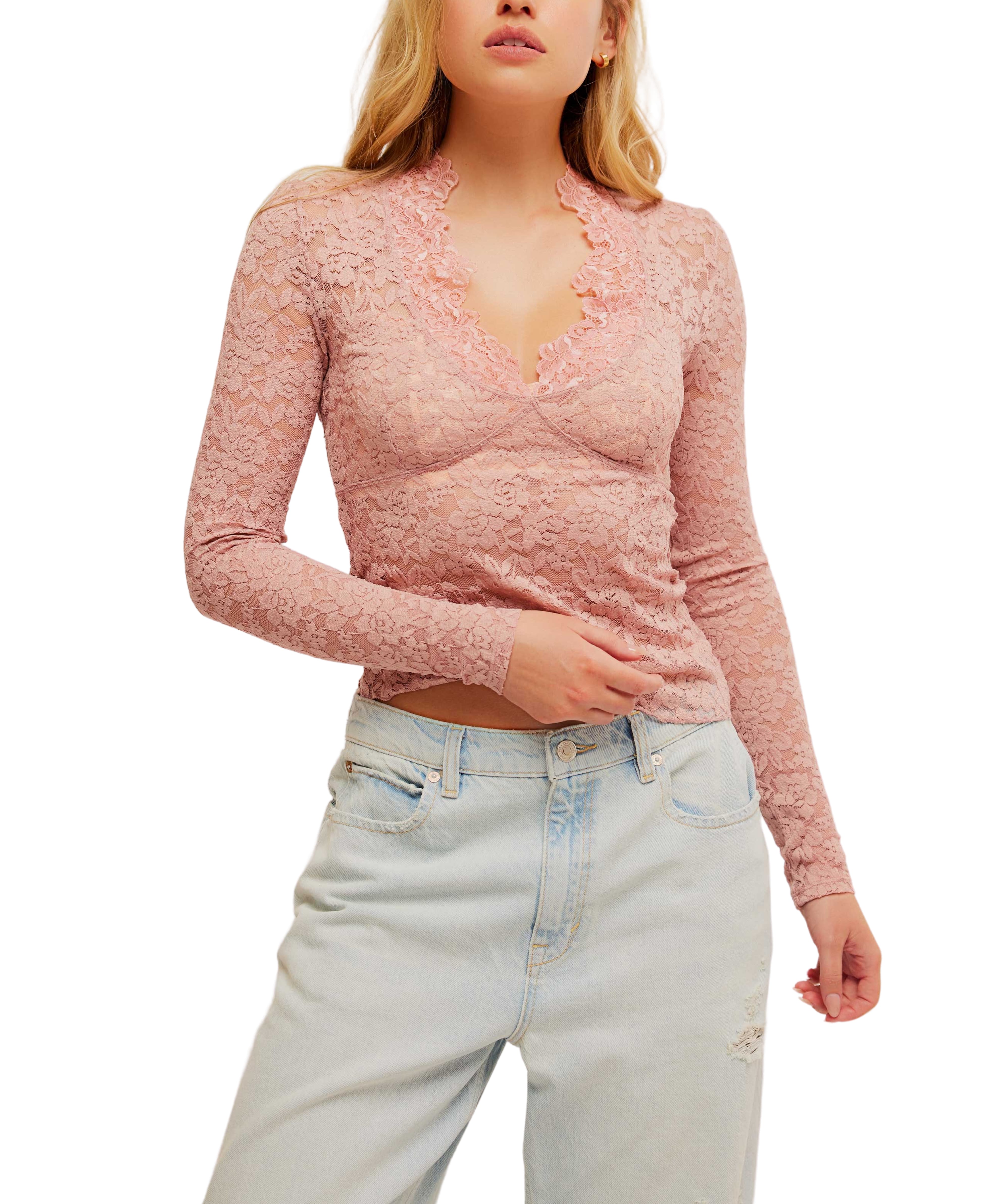 All Day Lace Long Sleeve